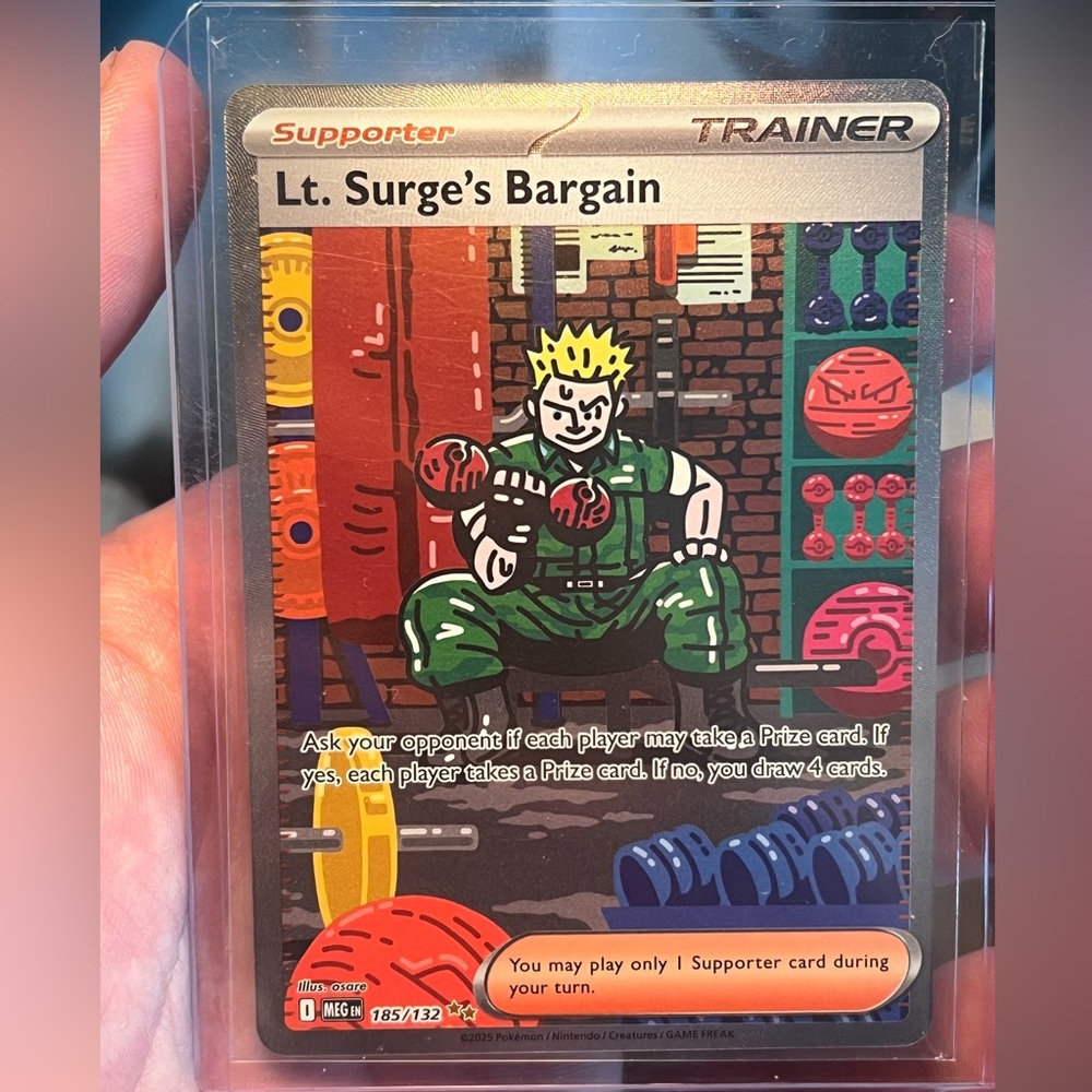 Pokemon - LT Surge FRESH OUT A PACK
